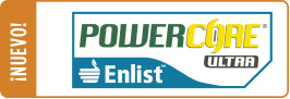 logo PowerCore Ultra Enlist tecnología en semillas NORD