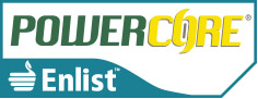 logo PowerCore Enlist tecnología en semillas NORD