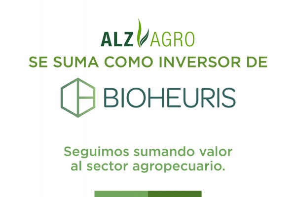 ALZ-AGRO SE SUMA COMO INVERSOR DE BIOHEURIS